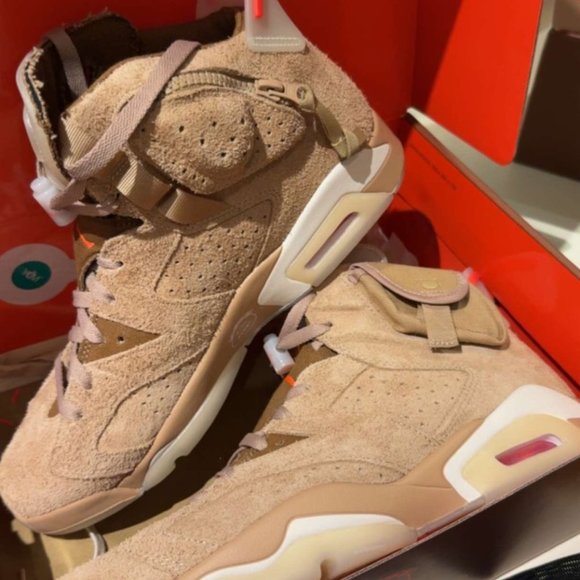 COPY Travis Scott x Air Jordan Retro British Khaki